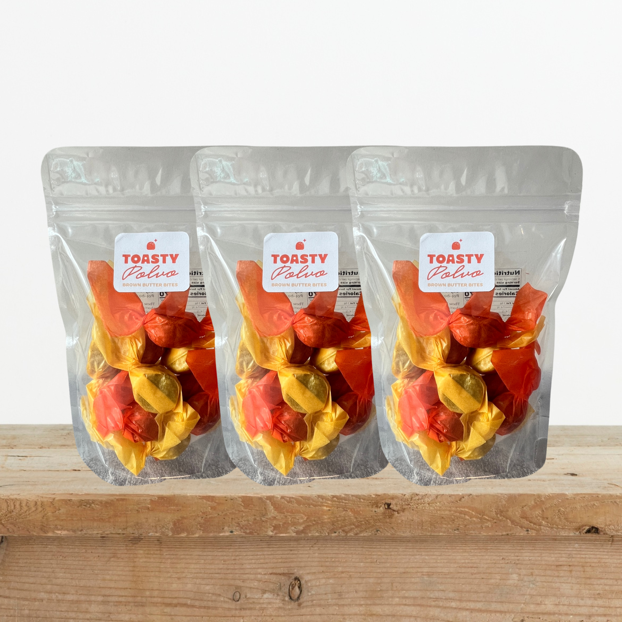 Brown Butter Bites (Set of 3) – Toasty Polvo’s Signature Polvoron