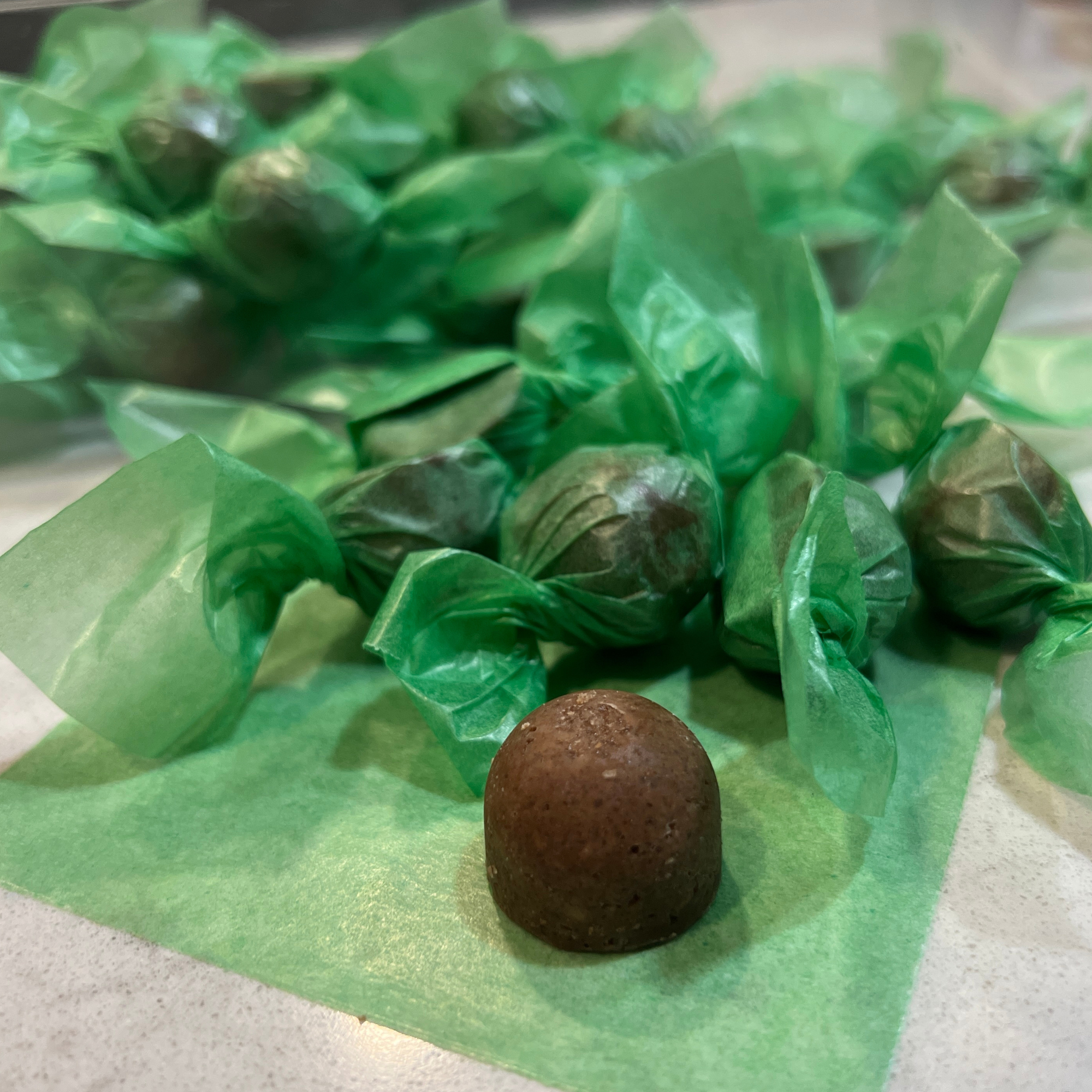 Milo Bites (Set of 3) – Chocolate Malt Polvoron by Toasty Polvo