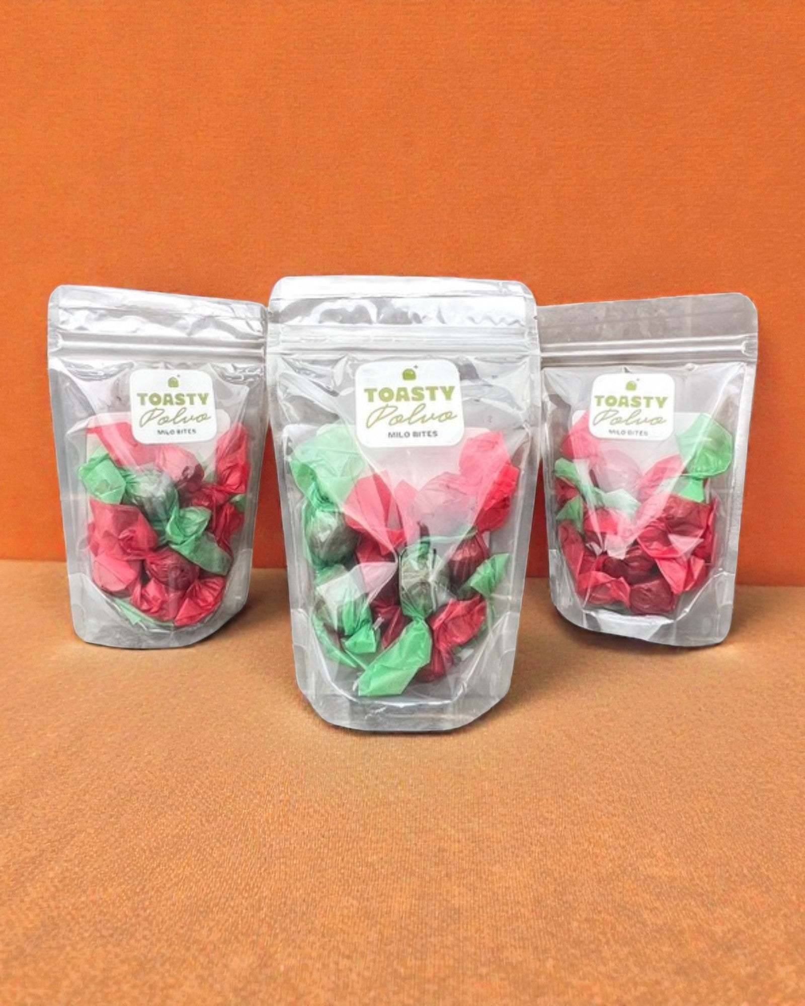 Milo Bites (Set of 3) – Chocolate Malt Polvoron by Toasty Polvo